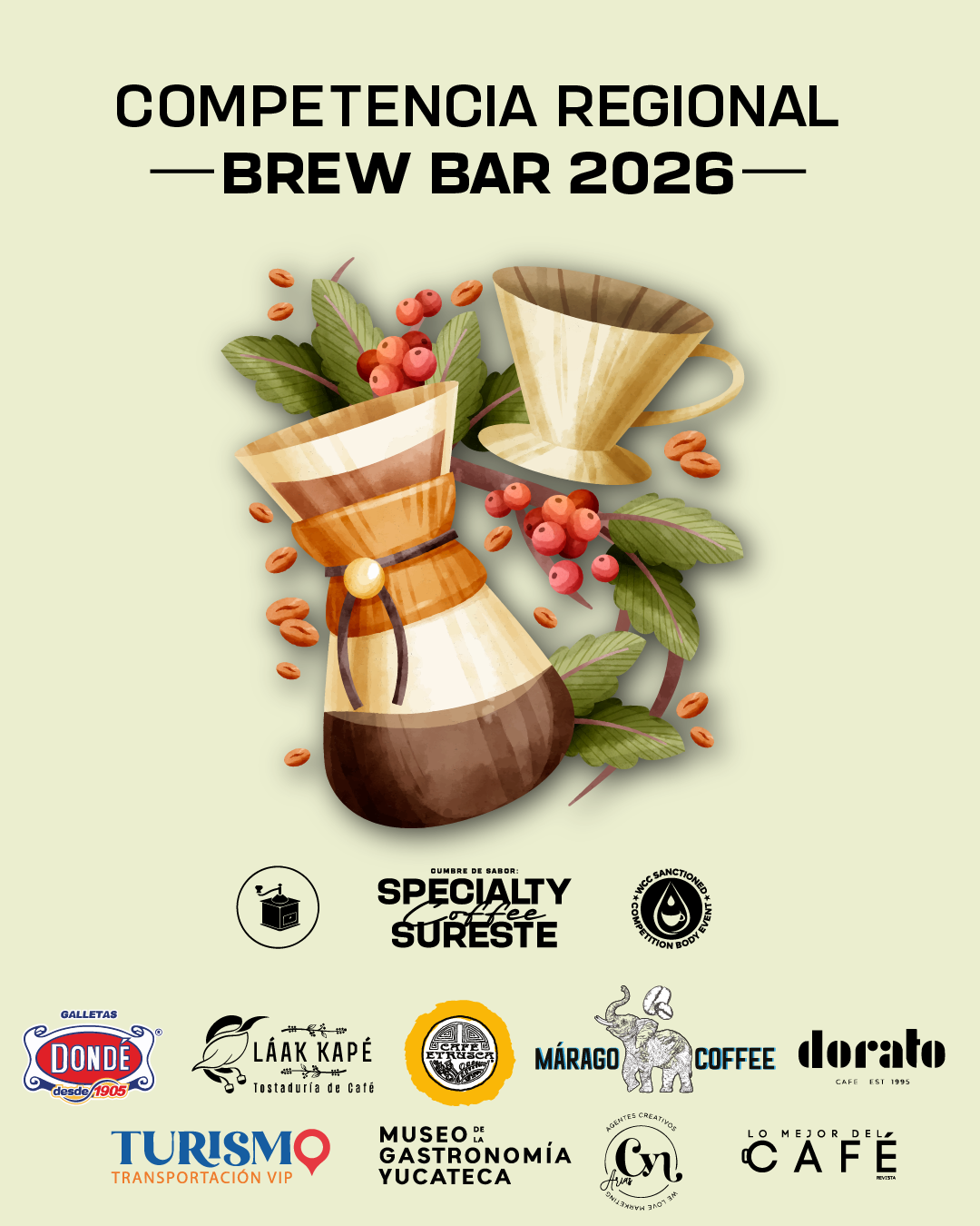 Poster Competencia Regional Brew Bar 2026